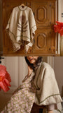 Artisan wool capes, ponchos, handmade, slow and fair produced. Sustainable luxury.